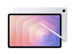 La Galaxy Tab S11 dans l'une des deux couleurs proposées pour le lancement. (Source de l'image : via Roland Quandt & WinFuture)