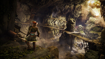 Une image illustrant un environnement dans GreedFall.