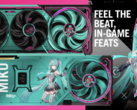 Asus RTX 5080 ROG Astral Hatsune Miku Edition : Est-ce qu'elle chantera la chanson de la bobine (Source de l'image : Videocardz.com)