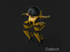 LEONARDO est un robot bipède capable de voler (Source : Caltech)