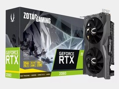 Le Nvidia GeForce RTX 2060 12GB a peut-être été officiellement lancé, mais les GPU en stock sont pratiquement impossibles à trouver (Image : Zotac)