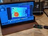 Thermal Master P3 : imagerie d'un PCB sous Windows (Image Source : Stephen Pereyra)