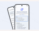 La fonction de sauvegarde sécurisée de Signal sur le téléphone Android avec des options de sauvegarde de messages et de médias cryptés. (Source de l'image : Signal)