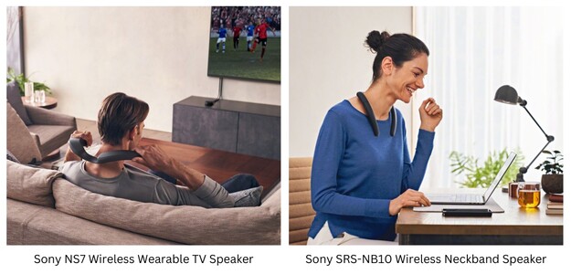 Sony destine ses enceintes portables aux films, à la télévision et au travail à domicile plutôt qu'aux jeux (Image Source : Sony - edited)