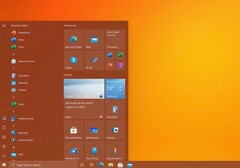 Windows 10 20H2 est enfin là, et avec quelques changements au démarrage. (Source de l'image : Microsoft)