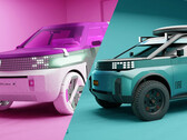 Les nouveaux véhicules électriques de Fiat sont dotés d'un langage stylistique frappant, inspiré de l'adorable Fiat Panda d'autrefois. (Source de l'image : Fiat - édité)