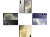 Le Galaxy S24 dans quatre des sept couleurs annoncées pour le lancement. (Source de l'image : Android Headlines)