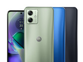Le Moto G54 dans ses trois couleurs de lancement. (Source de l'image : @evleaks)