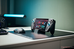 Asus ROG Xbox Ally X. (Image source : Notebookcheck)