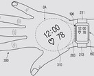 Le nouveau concept de montre-projecteur. (Source : Samsung via USPTO)