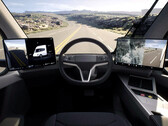 La roue du Semi atterrit définitivement dans la Model 3 (image : Tesla)