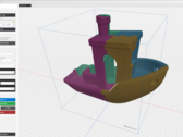 3D slicer outil d'impression 3D gratuit pour les petites imprimantes avec un Benchy en démonstration