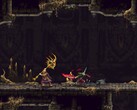 Une image représentant le Pénitent et un ennemi dans Blasphemous 2.