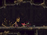 Une image représentant le Pénitent et un ennemi dans Blasphemous 2.