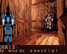 Une capture d'écran du portage annulé de Resident Evil sur Game Boy Color (source d'image : Games That Weren't)