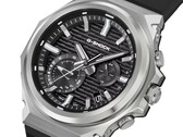 Vue de profil de la G-Steel-GST-B1000-1A avec son cadran noir.
