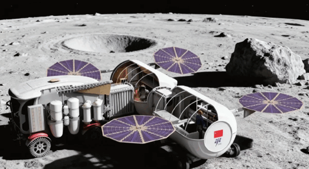 La Chine prévoit de construire sa première base lunaire d'ici 2035.