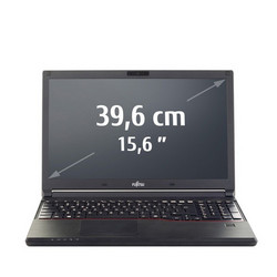 En test : le Fujitsu Lifebook E557. Modèle de test aimablement fourni par AfB social & green IT.