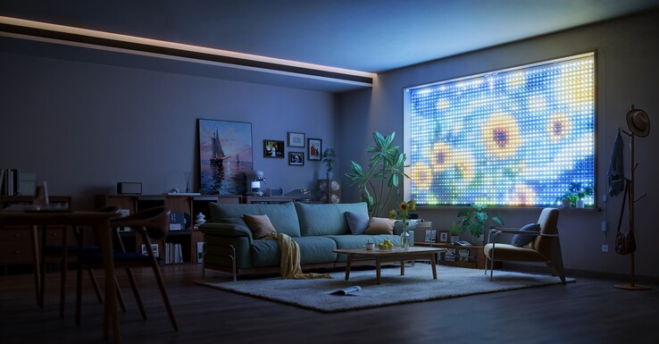 Le rideau Govee Curtain Lights Pro. (Source de l'image : Govee)