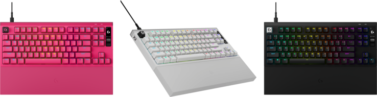 La Logitech X2 Rapid Pro est disponible en 3 couleurs : magenta, blanc et noir