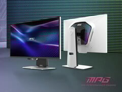 Le MPG 274URDFW E16M complète sa dalle IPS de 27 pouces avec 1 152 zones de rétroéclairage Mini LED. (Source de l&#039;image : MSI)