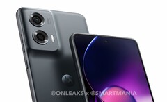 Le Moto G Stylus 2024 suit le nouveau langage de conception du Moto G de Motorola. (Source de l'image : @OnLeaks & Smartmania)