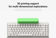 Accessoire imprimé en 3D NuPhy Node75. (Source de l'image : NuPhy)