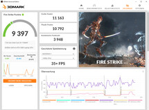 Fire Strike (fonctionnement sur batterie)