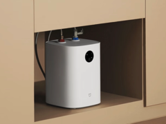 Le chauffe-eau Xiaomi Mijia Smart Kitchen 7L S1 peut produire jusqu'à 42 L d'eau chaude en continu. (Image source : Xiaomi Youpin)