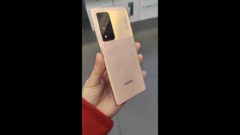 Un cliché d'une prétendue fuite de Honor V40. (Source : Weibo)