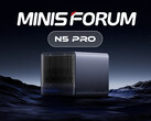 Minisforum devrait commercialiser ses NAS N5 et N5 Pro au printemps. (Source de l'image : Minisforum - édité)