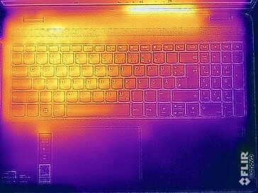 Test de résistance aux températures de surface (en haut)