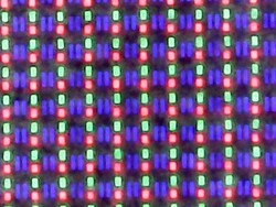 Disposition des sous-pixels