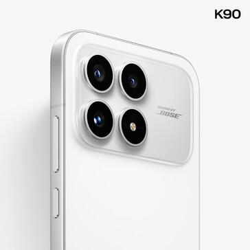 Le boîtier rectangulaire de l'appareil photo du K90 (Source : Redmi)