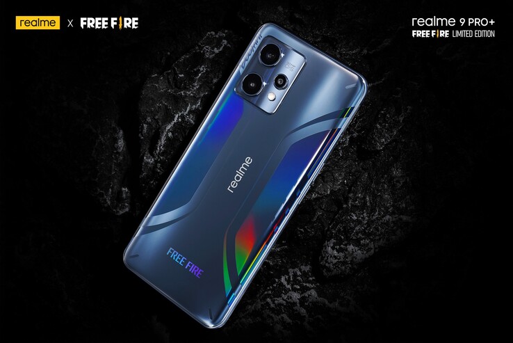 Le 9 Pro+ Free Fire Limited Edition fera bientôt ses débuts. (Source : Realme)