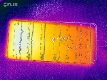 Carte thermique avant