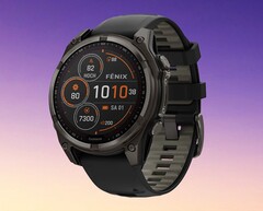 Amazfit pourrait bientôt faire de la concurrence à la Garmin Fenix 8 Solar que l'on voit ici.