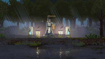Une image représentant une statue dans Kingdom: New Lands