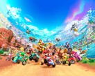 Un correctif majeur est arrivé pour Mario Kart World (image marketing ci-dessus). (Source de l'image : Nintendo)