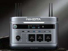 La station d&#039;alimentation META-2000 de NiKOTA dispose d&#039;une connectivité 4G/5G via une carte SIM ou un câble réseau. (Image source : NiKOTA POWER)