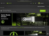 Nvidia GeForce Game Ready Driver 536.40 notification dans GeForce Experience (Source : Own)