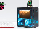 PC tour Pironman 5 Pro Max avec écran tactile de 4,3 pouces, prise en charge d'un appareil photo et deux haut-parleurs stéréo