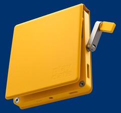 La housse Playdate est désormais disponible dans la même couleur que l&#039;ordinateur de poche. (Source de l&#039;image : Playdate)