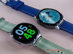 La Samsung Galaxy Watch 8 peut mesurer les niveaux d'antioxydants. En photo : les deux tailles de la smartwatch. (Source de l'image : Notebookcheck)