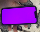 Certaines personnes signalent une superposition de couleur rose sur leur iPhone 13. (Image source : DPigar)