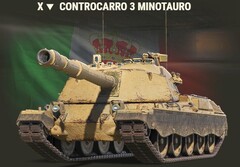 World of Tanks 1.18 top-tier Italian tank destroyer (Source : Own)