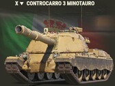 World of Tanks 1.18 top-tier Italian tank destroyer (Source : Own)