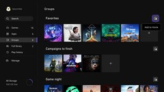 La dernière mise à jour de la console Xbox Insider de Microsoft ajoute des groupes d'accueil, des couleurs personnalisées et des paramètres de reprise rapide par jeu.