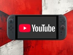 L'application YouTube sur la Switch 2 est montrée (Image source : Google YouTube, Nintendo of America with edits)