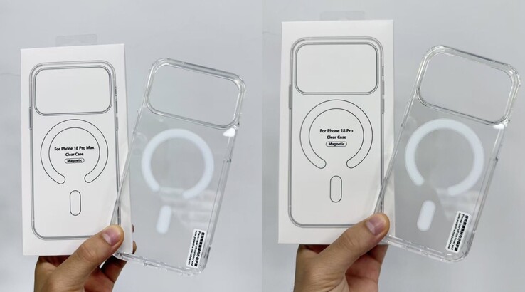 Fuites d'étuis pour l'iPhone 18, l'iPhone 18 Pro et l'iPhone 18 Pro Max - les modèles Pro pourraient être légèrement plus épais que leurs prédécesseurs.